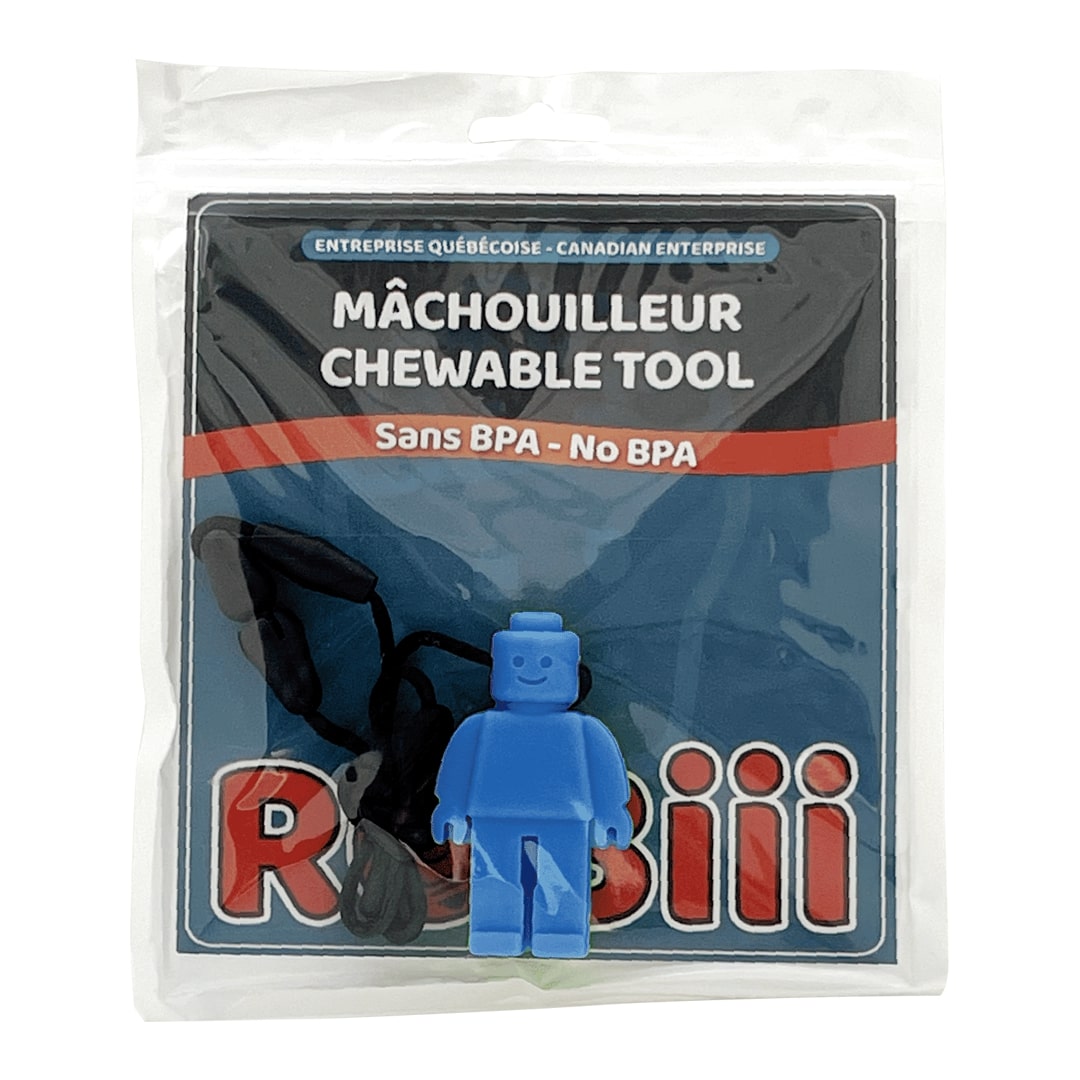 Chewable Brick Pencil Topper – BPA-Free Sensory Tool