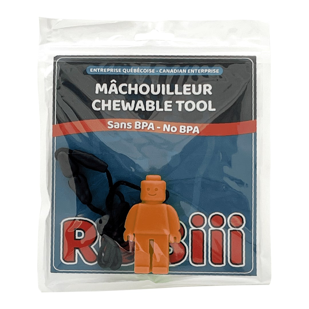 Chewable Brick Pencil Topper – BPA-Free Sensory Tool