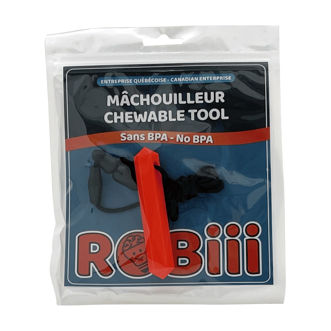Chewable Brick Necklace – Sensory Tool for Kids, Teens & Adults