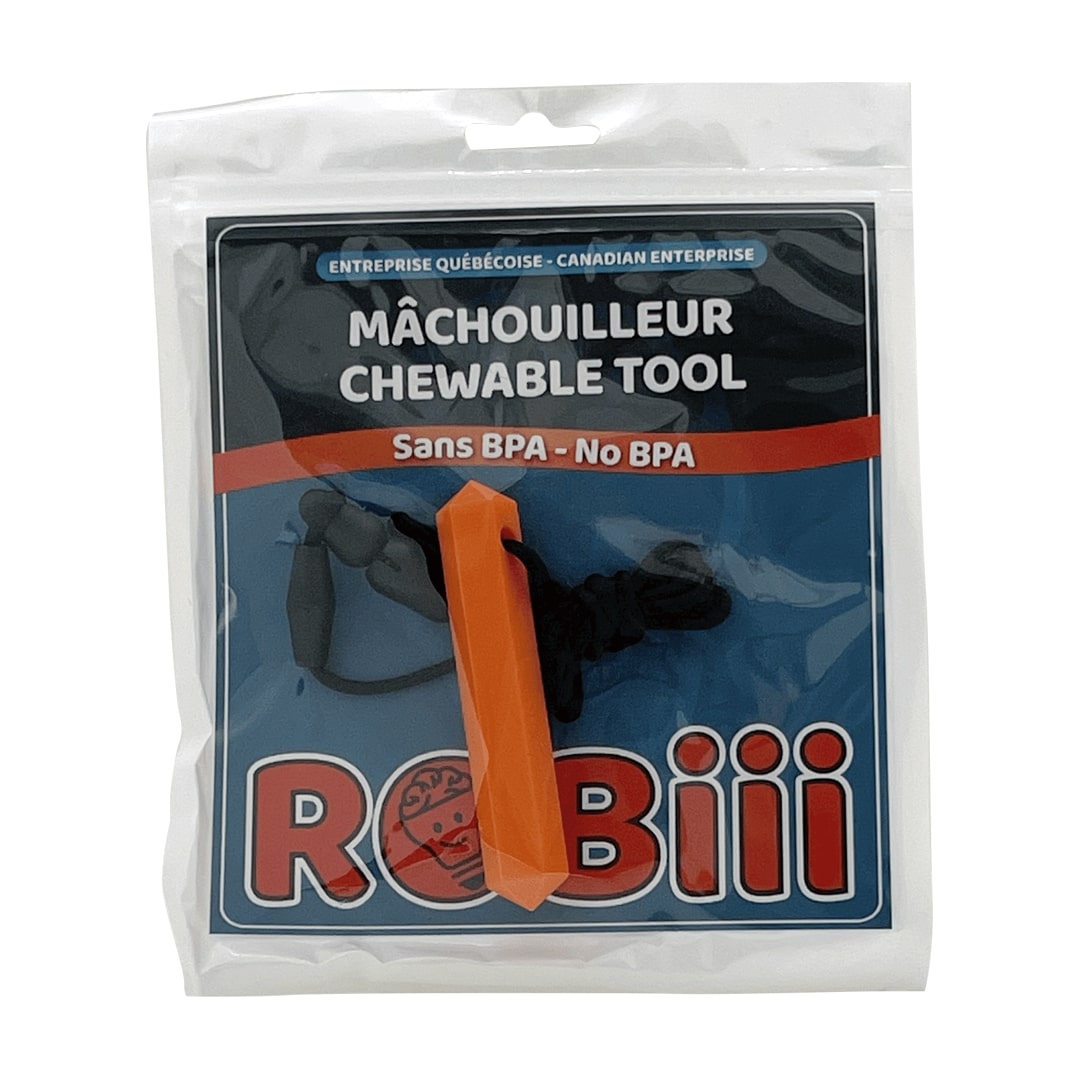 Chewable Brick Necklace – Sensory Tool for Kids, Teens & Adults