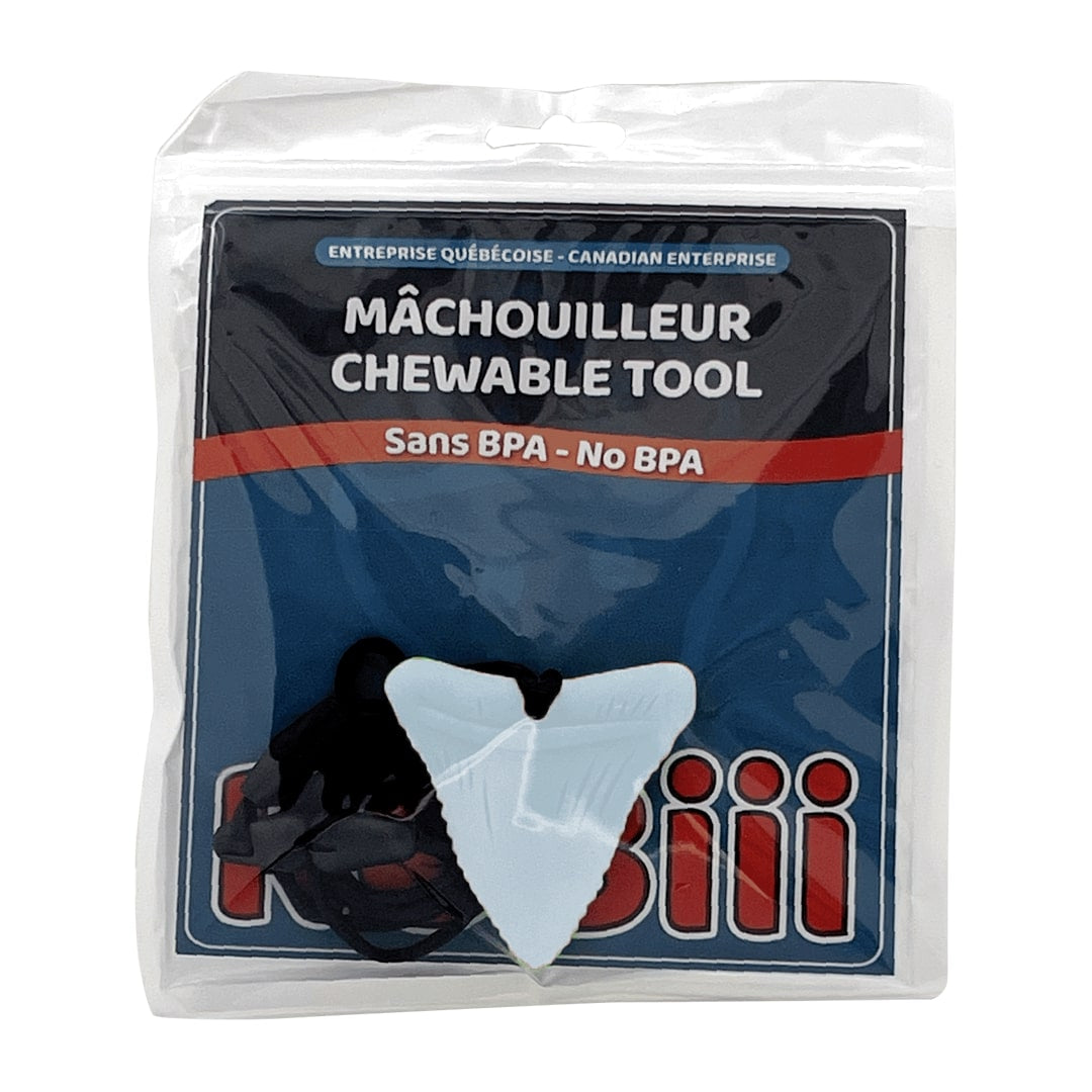 Chewable Shark Tooth Necklace – Sensory Chew Toy for Kids & Adults | BPA-Free Stress Relief