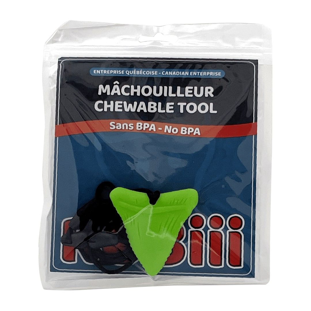 Chewable Shark Tooth Necklace – Sensory Chew Toy for Kids & Adults | BPA-Free Stress Relief