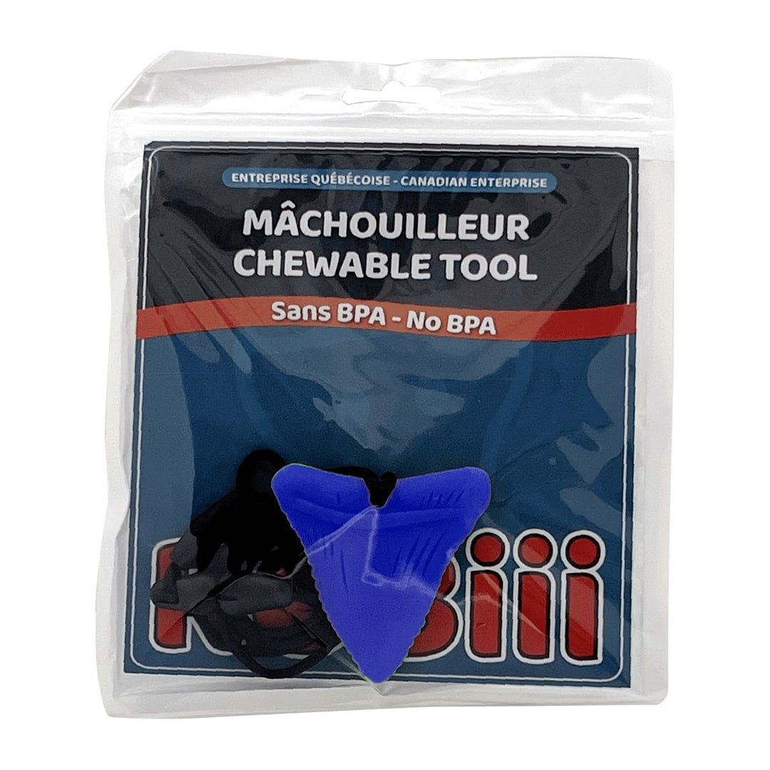 Chewable Shark Tooth Necklace – Sensory Chew Toy for Kids & Adults | BPA-Free Stress Relief