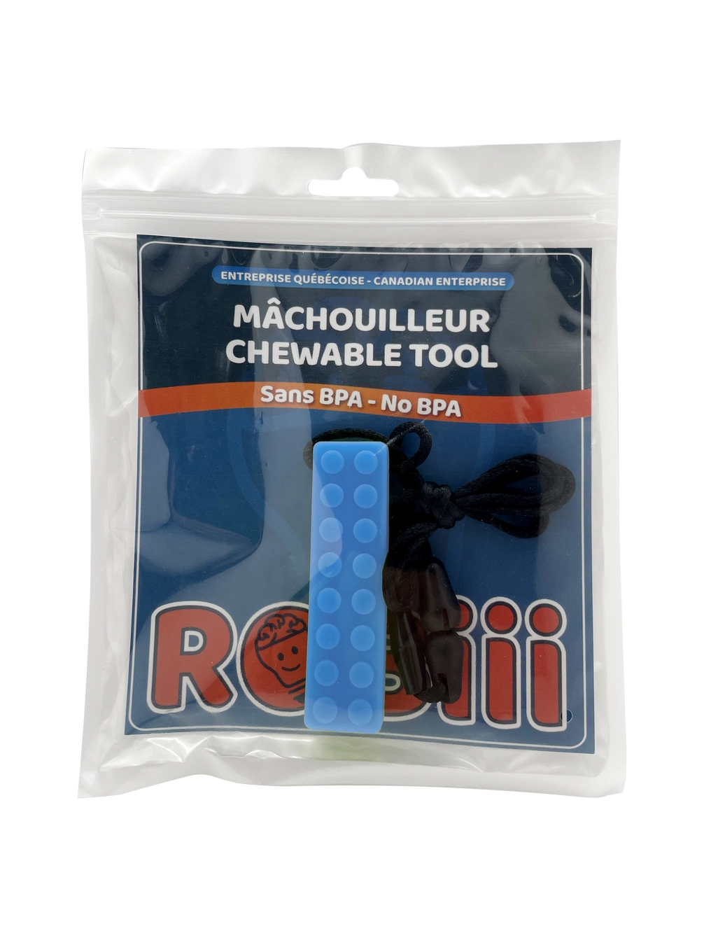 Chewable Brick Necklace – BPA-Free Sensory Tool