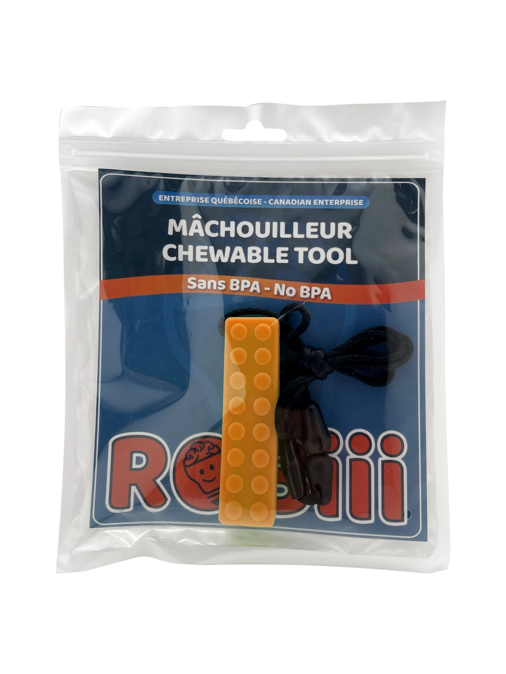 Chewable Brick Necklace – BPA-Free Sensory Tool