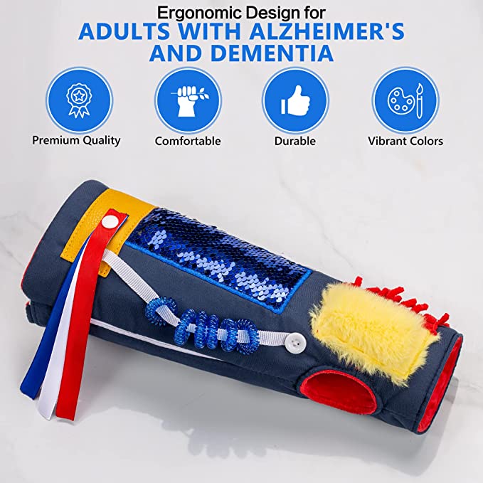 Fidget & Sensory Sleeve – Calming Therapy Aid for Dementia, Alzheimer’s & Autism