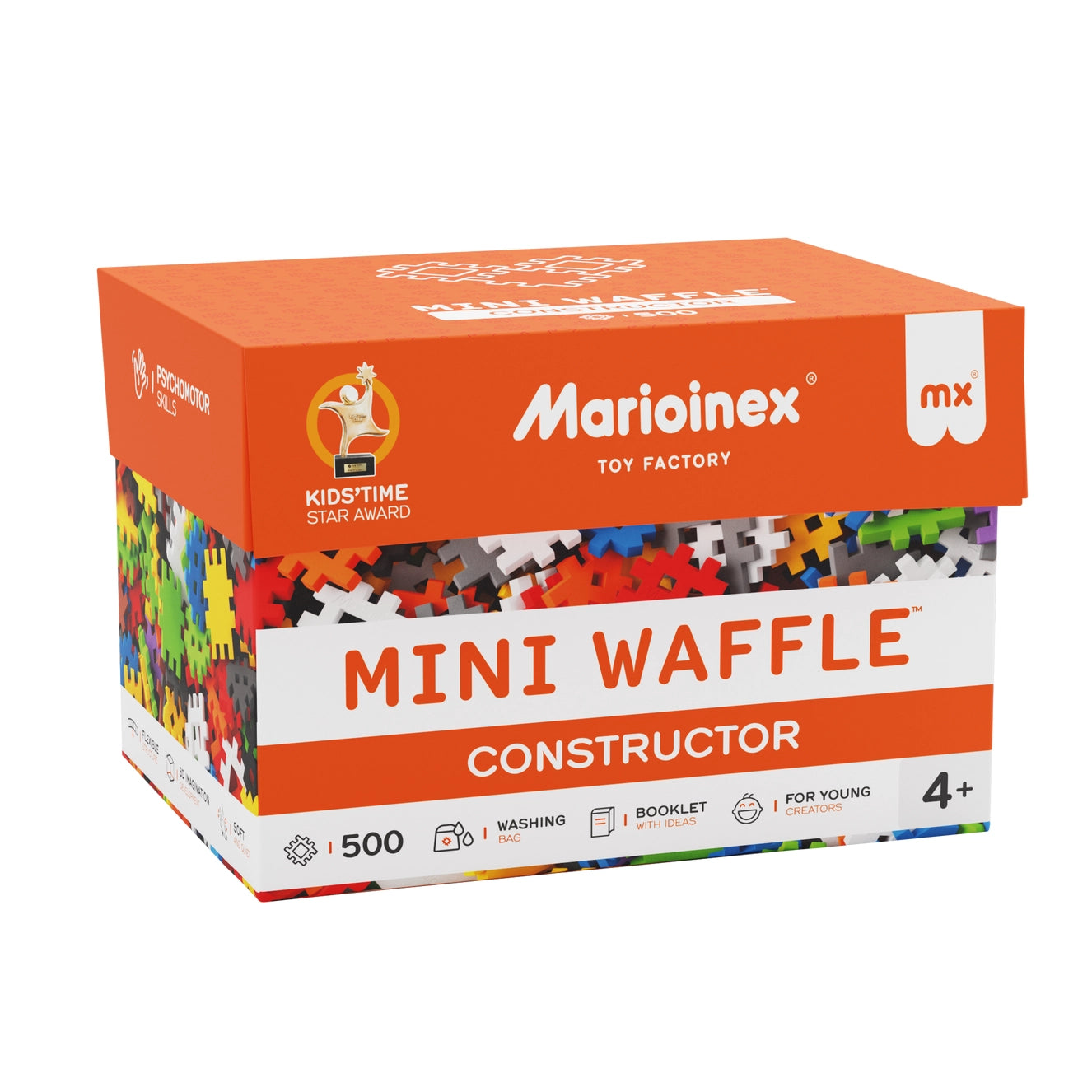 Marioinex Mini Waffle Constructor 500 Pcs