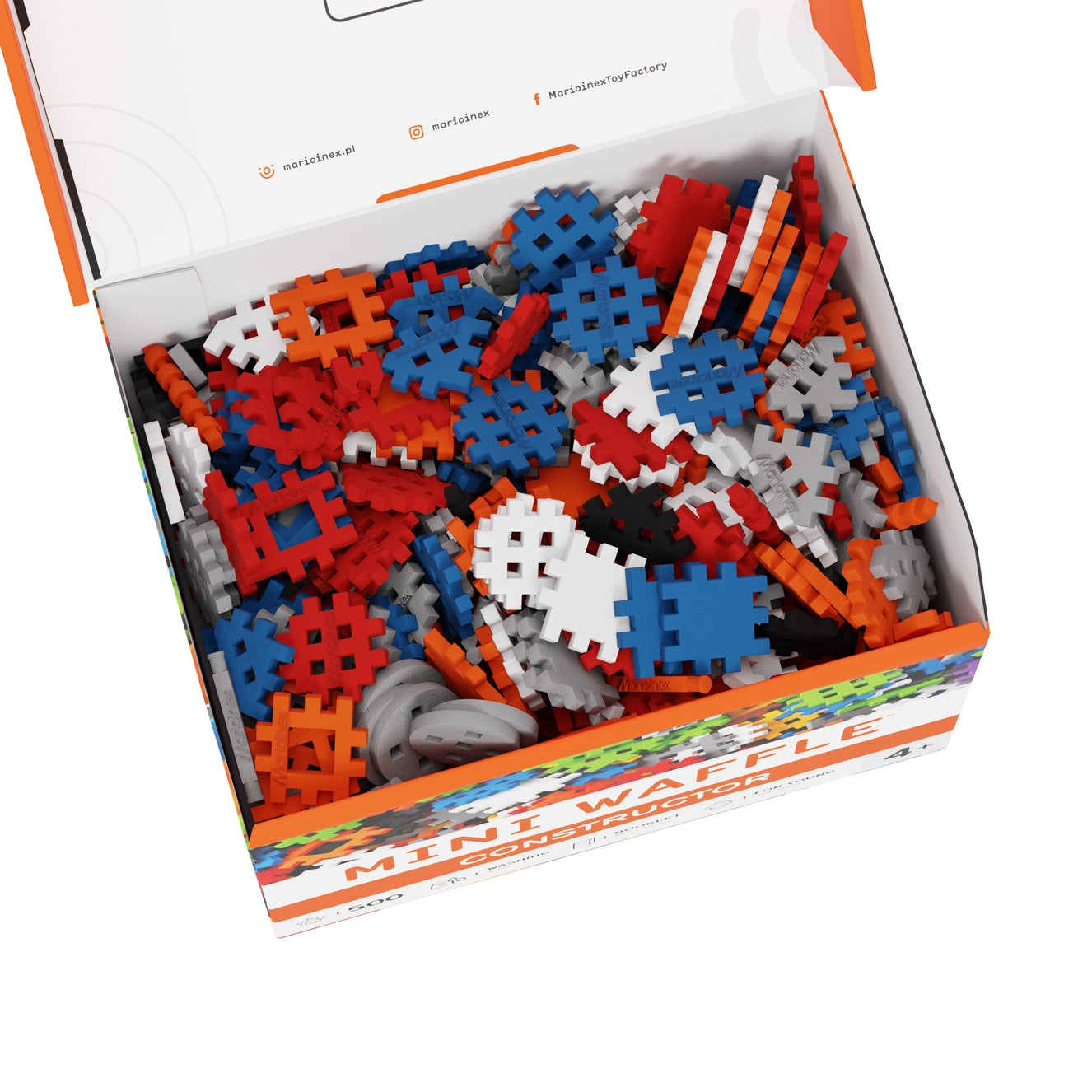 Marioinex Mini Waffle Constructor 500 Pcs