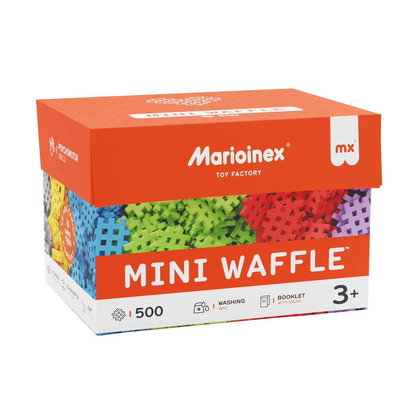 Marioinex Mini Waffle 500 Pcs