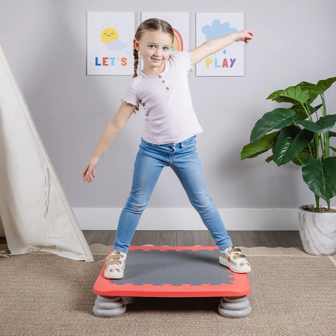 Mini Square Trampoline for Kids – Safe, Fun & Sensory-Friendly