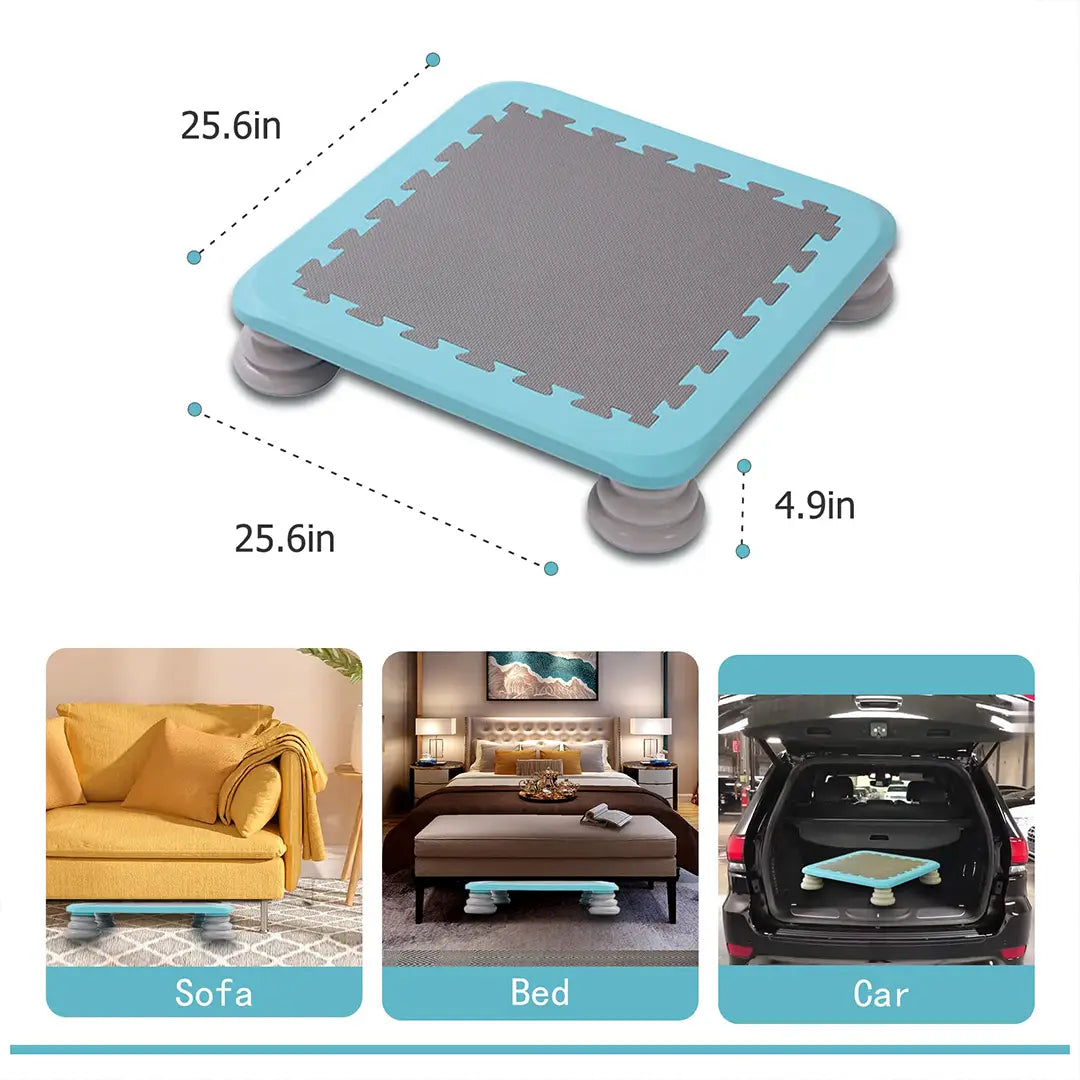 Mini Square Trampoline for Kids – Safe, Fun & Sensory-Friendly